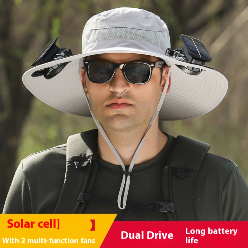 Solar Powered Fan Sun Protection Hat
