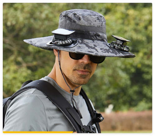 Solar Powered Fan Sun Protection Hat