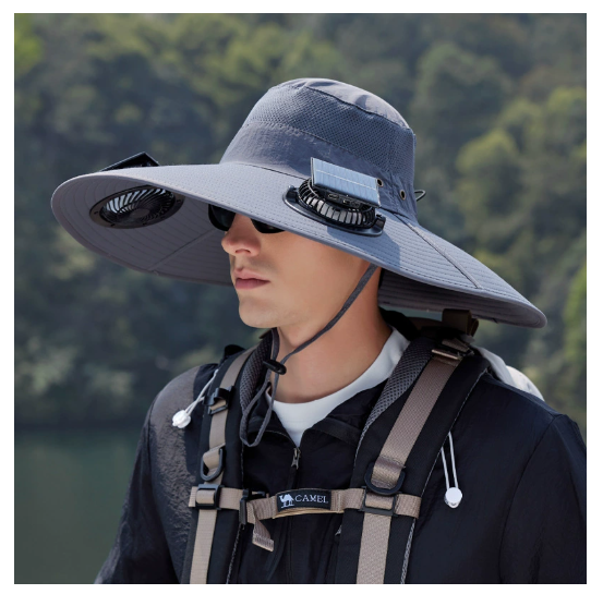 Solar Powered Fan Sun Protection Hat